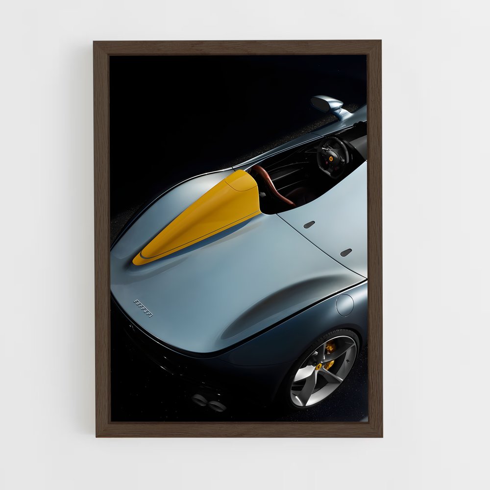 Poster Night Racer – affiche Ferrari (vue 5)